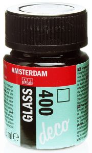 Amsterdam glass deco farba do szkla 16 ml 400 brazowy sloik2